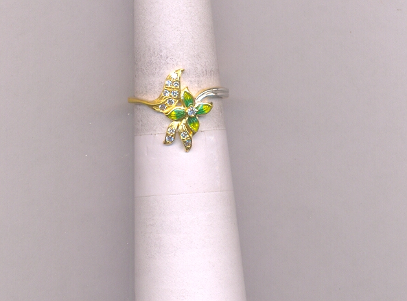 GOLD RING LADIES CASTING FANCY