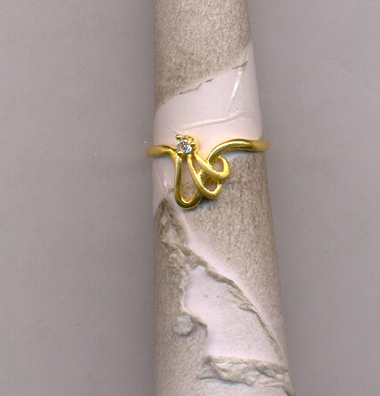 GOLD RING LADIES CASTING FANCY