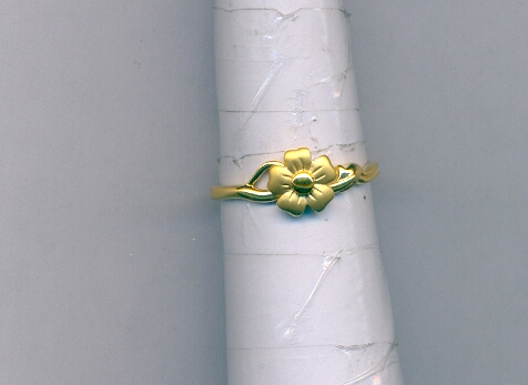 GOLD RING LADIES CASTING FANCY