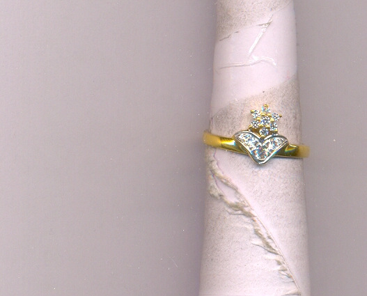 GOLD RING LADIES CASTING FANCY