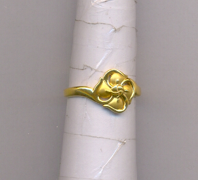 GOLD RING LADIES CASTING FANCY