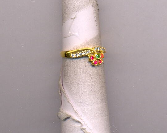 GOLD RING LADIES CASTING FANCY