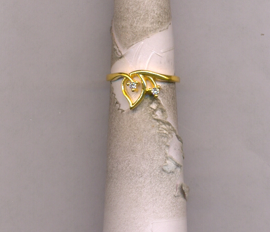 GOLD RING LADIES CASTING FANCY