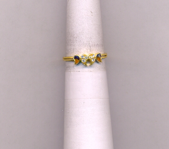 GOLD RING LADIES CASTING FANCY
