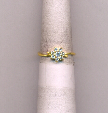 GOLD RING LADIES CASTING FANCY