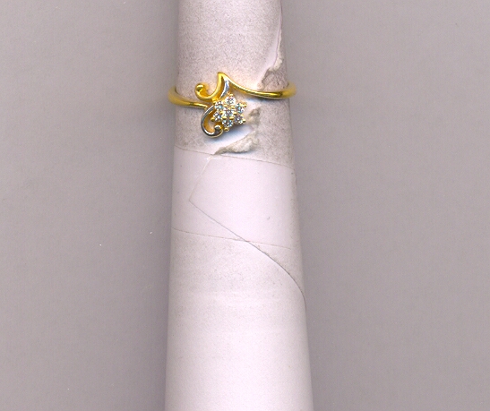 GOLD RING LADIES CASTING FANCY