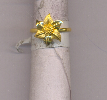 GOLD RING LADIES CASTING FANCY