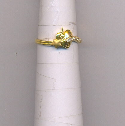 GOLD RING LADIES CASTING FANCY