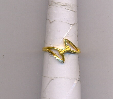 GOLD RING LADIES CASTING FANCY