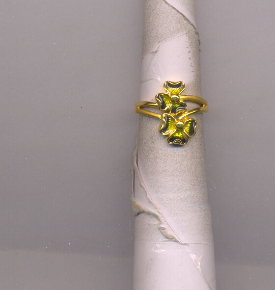 GOLD RING LADIES CASTING FANCY