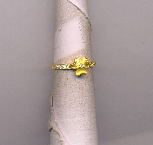 GOLD RING LADIES CASTING FANCY