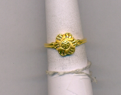 GOLD RING LADIES CASTING FANCY