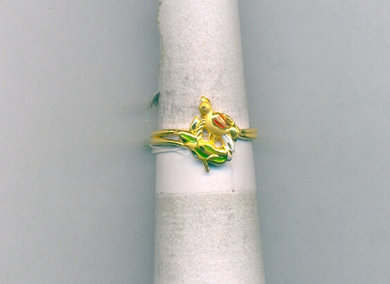 GOLD RING LADIES CASTING FANCY