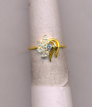 GOLD RING LADIES CASTING FANCY