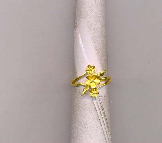 GOLD RING LADIES CASTING FANCY