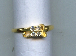 GOLD RING LADIES DESIGNER EXCLUSIVE