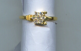 GOLD RING LADIES DESIGNER EXCLUSIVE