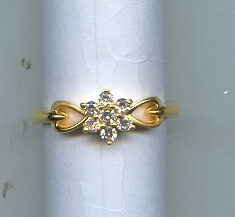 GOLD RING LADIES DESIGNER EXCLUSIVE