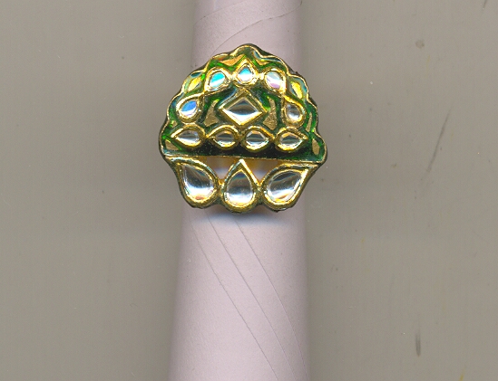 GOLD RING LADIES KUNDAN GENERAL