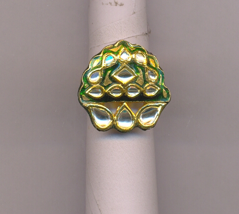 GOLD RING LADIES KUNDAN GENERAL