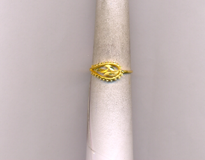 GOLD RING LADIES PLAIN EXCLUSIVE