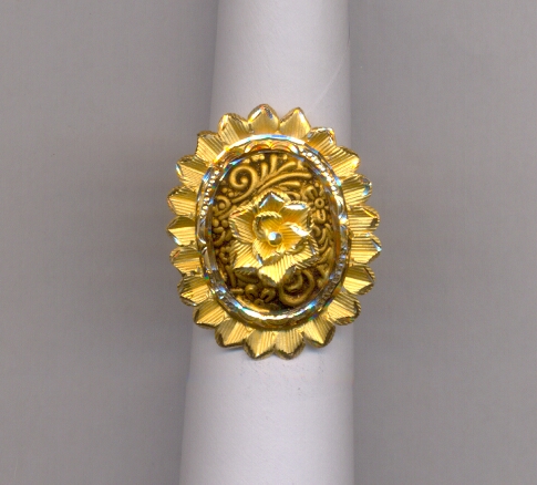 GOLD RING LADIES PLAIN EXCLUSIVE