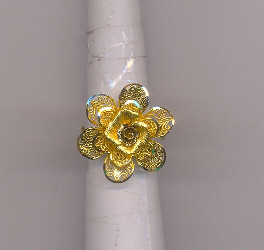GOLD RING LADIES PLAIN EXCLUSIVE