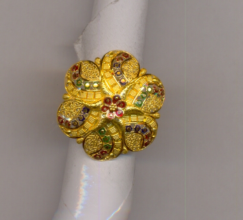 GOLD RING LADIES PLAIN EXCLUSIVE