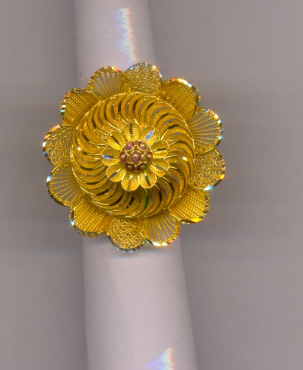 GOLD RING LADIES PLAIN EXCLUSIVE