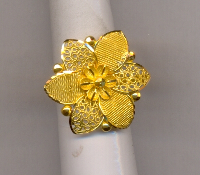 GOLD RING LADIES PLAIN EXCLUSIVE
