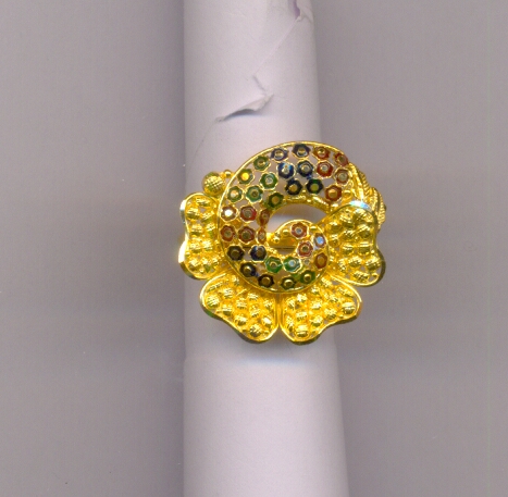 GOLD RING LADIES PLAIN EXCLUSIVE