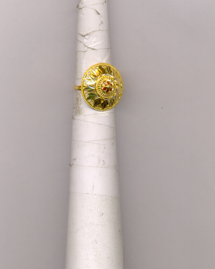 GOLD RING LADIES PLAIN EXCLUSIVE