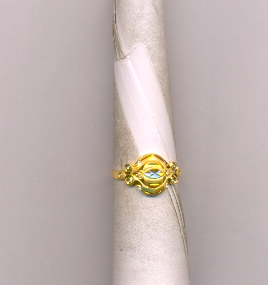 GOLD RING LADIES PLAIN EXCLUSIVE