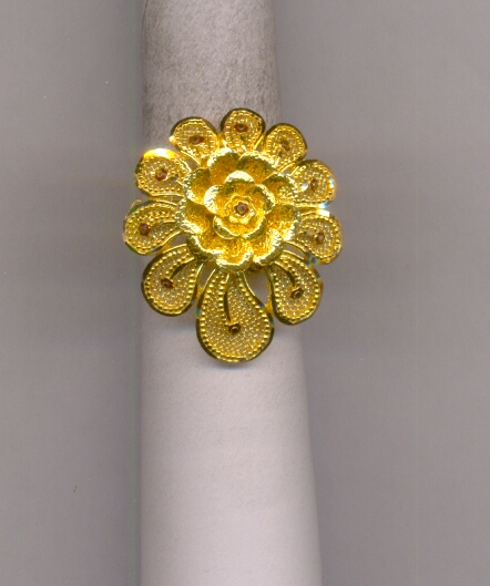 GOLD RING LADIES PLAIN EXCLUSIVE