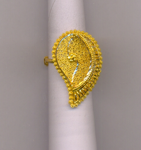 GOLD RING LADIES PLAIN EXCLUSIVE