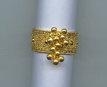 GOLD RING LADIES PLAIN EXCLUSIVE