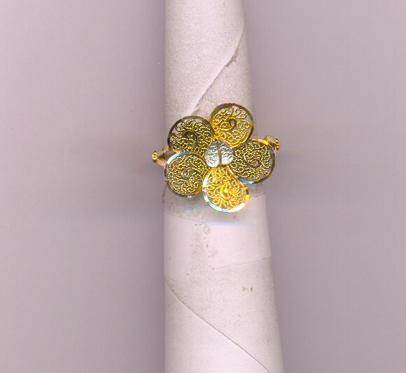 GOLD RING LADIES PLAIN EXCLUSIVE