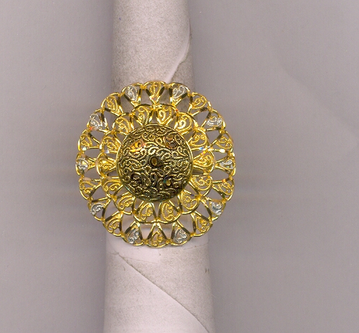 GOLD RING LADIES PLAIN EXCLUSIVE