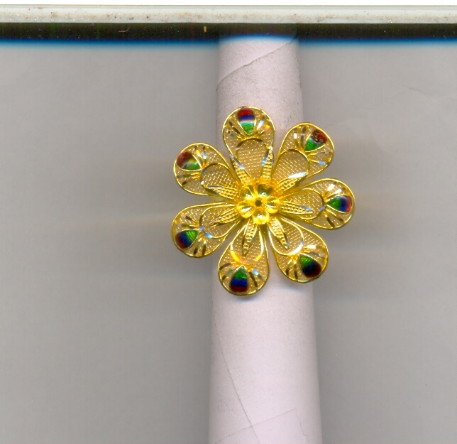 GOLD RING LADIES PLAIN EXCLUSIVE