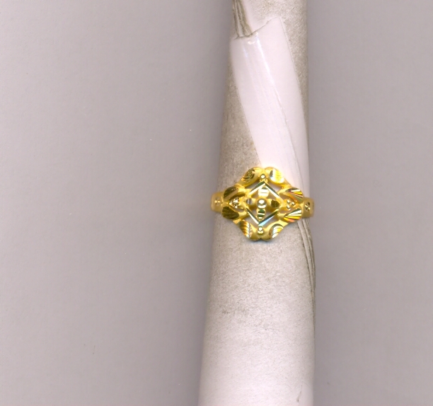 GOLD RING LADIES PLAIN EXCLUSIVE