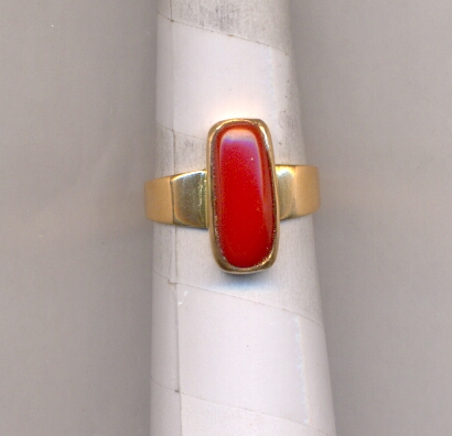 GOLD RING LADIES PLAIN EXCLUSIVE
