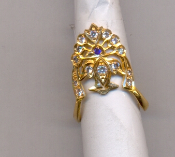 GOLD RING LADIES PLAIN EXCLUSIVE