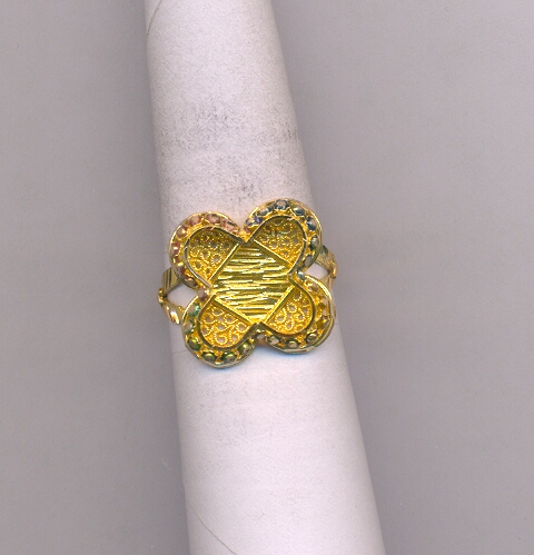 GOLD RING LADIES PLAIN EXCLUSIVE