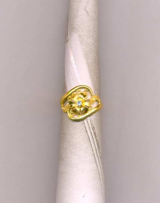 GOLD RING LADIES PLAIN EXCLUSIVE