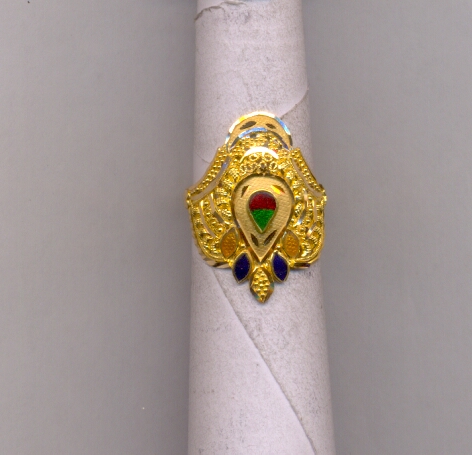 GOLD RING LADIES PLAIN FANCY