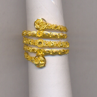 GOLD RING LADIES PLAIN FANCY