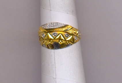 GOLD RING LADIES PLAIN FANCY