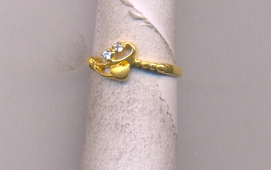 GOLD RING LADIES PLAIN FANCY