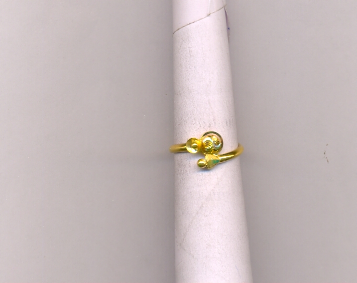GOLD RING LADIES PLAIN FANCY