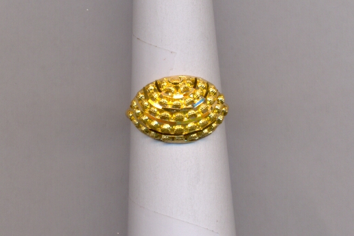 GOLD RING LADIES PLAIN FANCY